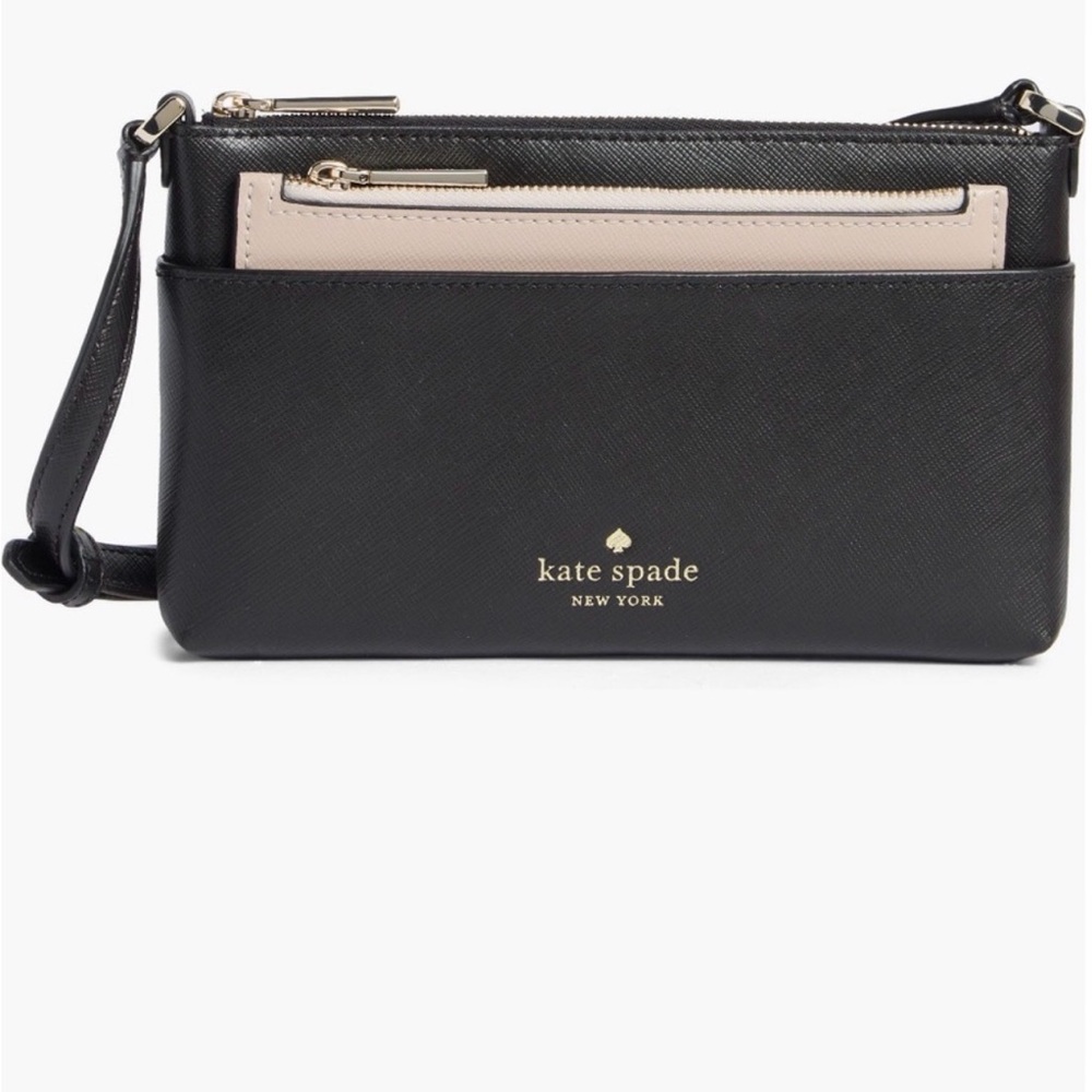 kate spade Black Crossbody & Cream Wallet nwt